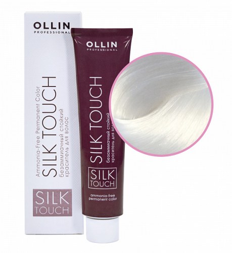 OLLIN SILK TOUCH  0/00 корректор нейтральный 60мл Безаммиачный стойкий краситель для волос