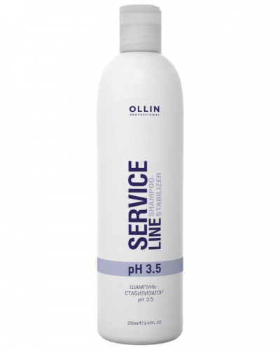 OLLIN SERVICE LINE Шампунь-стабилизатор рН 3.5 250мл/ Shampoo-stabilizer pH 3.5