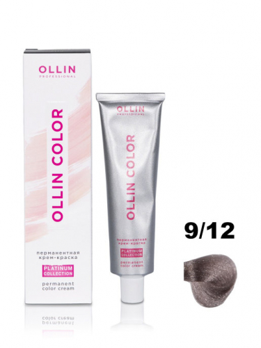 OLLIN COLOR Platinum Collection  9/12 100 мл Перманентная крем-краска для волос