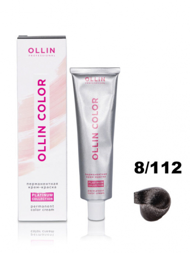 OLLIN COLOR Platinum Collection  8/112 100 мл Перманентная крем-краска для волос