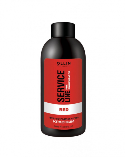 OLLIN SERVICE LINE Флюид-препигментатор красный 90мл/ Red Fluid-Pre-Color