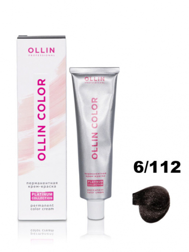 OLLIN COLOR Platinum Collection  6/112 100 мл Перманентная крем-краска для волос