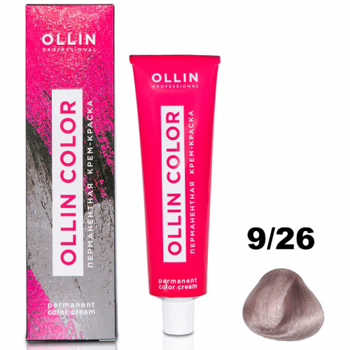 OLLIN COLOR  9/26 блондин розовый 60мл Перманентная крем-краска для волос