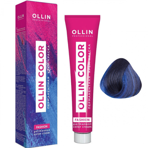 OLLIN COLORFashion Color  Экстра-интенсивный синий 60мл Перманентная крем-краска для волос