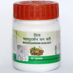 390р Махасударшан гхан вати, противовирусное (60 таб), mahasudarshan ghan vati, patanjali