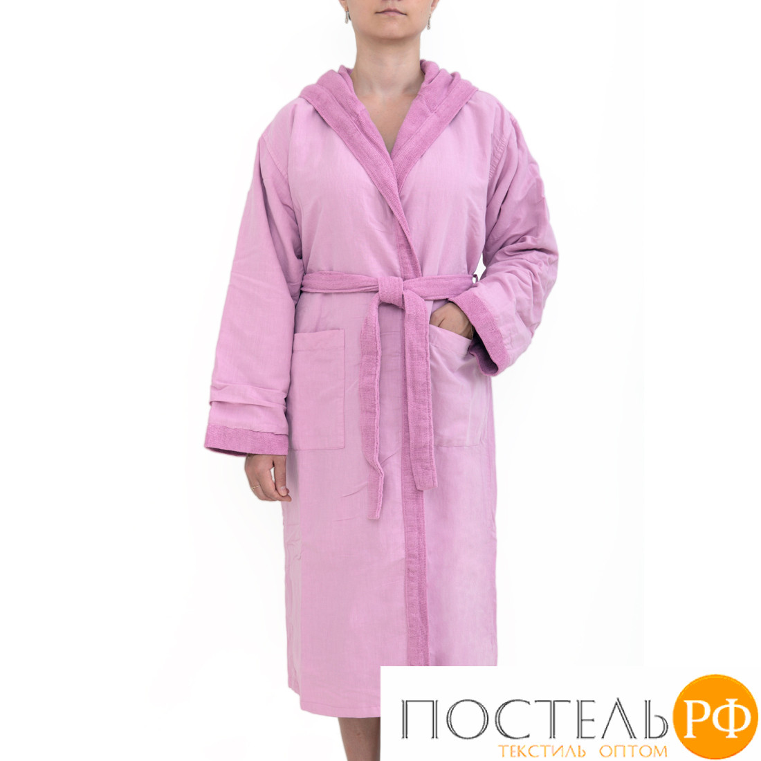Халат 'SENSES', р-р: XL, цвет: фиалковый