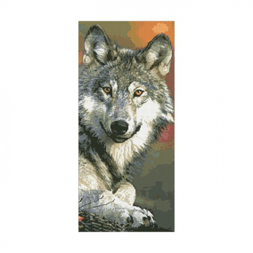 Набор алмазной вышивки «Волк»