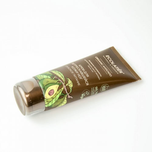 ECL GREEN Avocado Oil/3849/ Крем для потрескавшейся кожи ног Глубокое питание , 100 мл