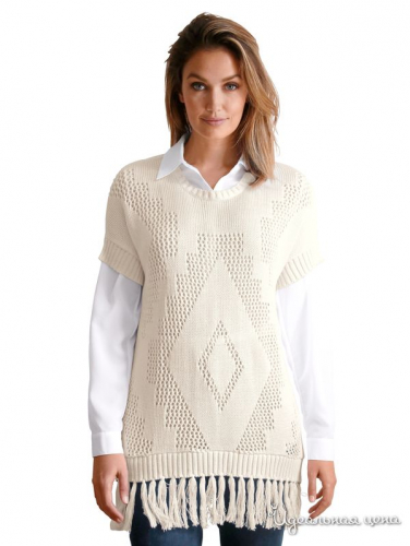 Пуловер Klingel 979730, кремовый