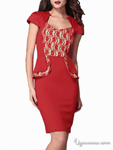 Платье FLORA LUNA FLA6159, Красный
