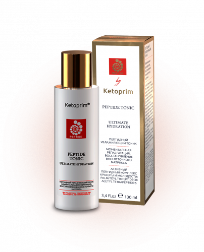 Тоник пептидный увлажняющий Кетоприм, 100 ml