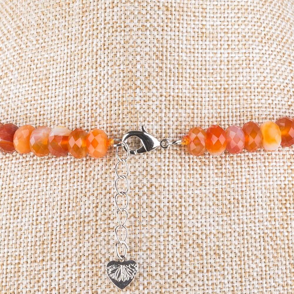 Радуга Самоцветов Колье из Сардоникса