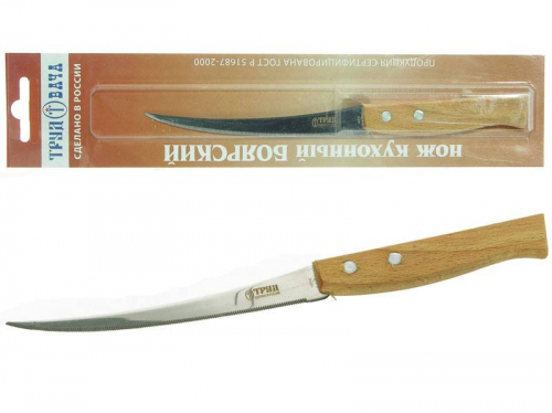Нож томатный с деревянной ручкой С1369/105 арт. С1369/105