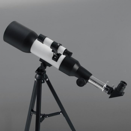 Телескоп настольный 90 кратного увеличения, бело-черный корпус
