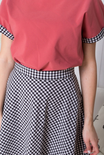 Комплект блуза и юбка 