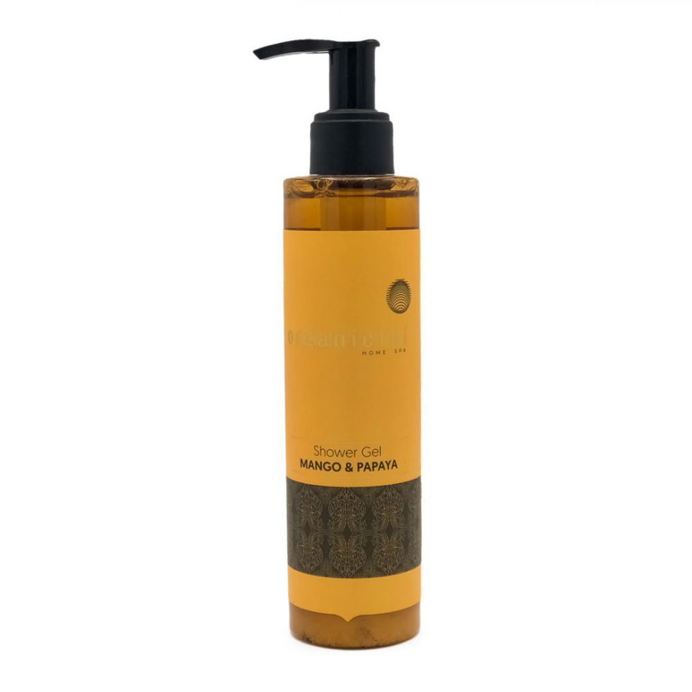 ORGANIC TAI Sulfate-free shower gel Mango and Papaya Гель для душа бессульфатный Манго и Папайя 200мл