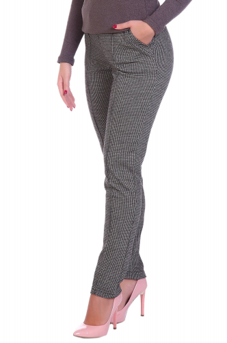 Женские трикотажные брюки со швами по центру, удобные и стильные - NSD стиль