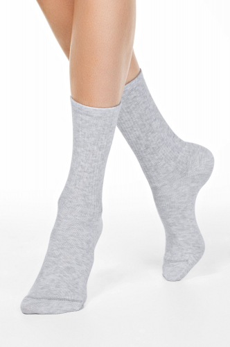 Удлиненные женские носки Active из мягкого хлопка - Conte elegant