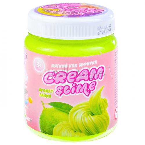 Игрушка Cream-Slime с ароматом лайма, 250 г