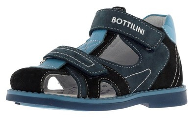 Bottilini SO-096(8) синий Сандалии, натуральная кожа