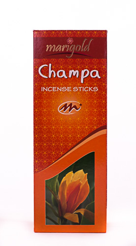 Благовония угольные Чампа 15гр/Marigold - Black Incense Sticks - Champa 15GM