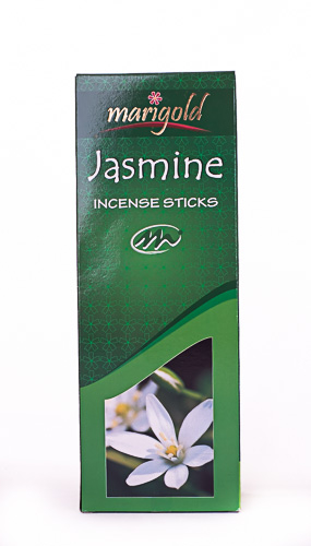 Благовония угольные Жасмин 15гр/Marigold - Black Incense Sticks - Jasmine 15GM