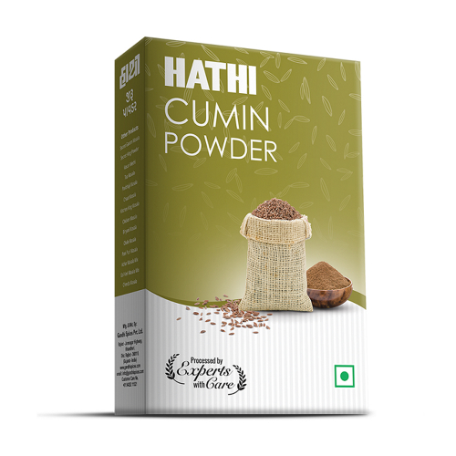 Сumin Powder / Кумин (зира) семена молотый / 100 г / коробка / HATHI MASALA™