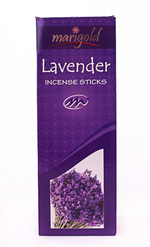 Благовония угольные Лаванда 15гр/Marigold - Black Incense Sticks - Lavender15GM