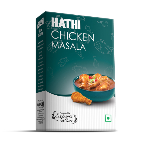 Chicken Masala / Смесь специй для курицы / 50 г / коробка / HATHI MASALA™