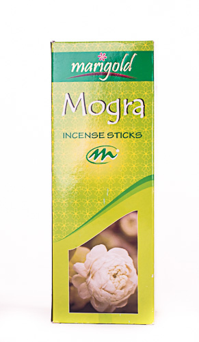 Благовония угольные Могра15гр/Marigold - Black Incense Sticks - Mogra 15GM