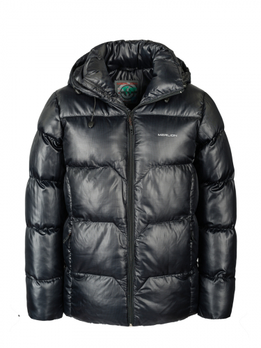 Куртка зимняя мужская Merlion Богдан (черный клетка)
