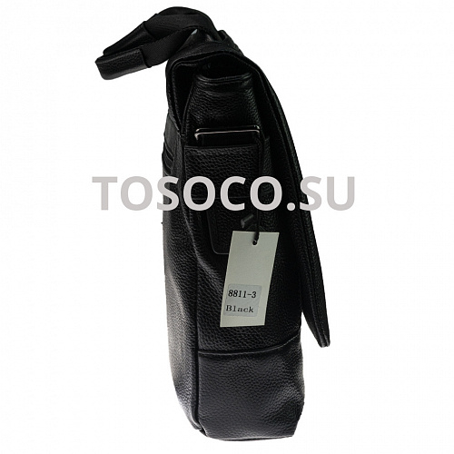8811-3 black сумка натуральная кожа 20x16x10