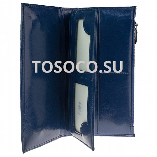 k-1009-9 blue кошелек женский экокожа 9х19х2