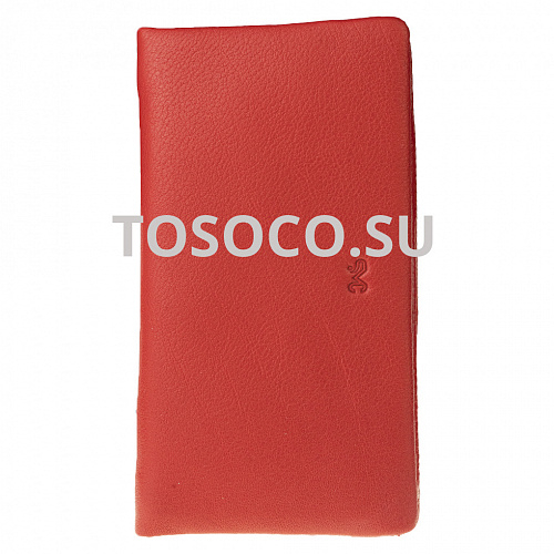 j-1015-3 red кошелек SMC натуральная кожа 10х20х2