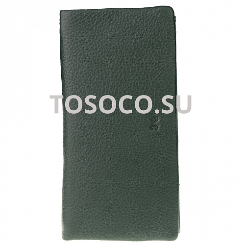 j-1014-11 green кошелек SMC натуральная кожа 10х20х2