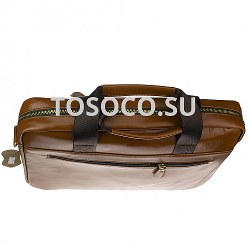 9022 brown сумка натуральная кожа 27х39х8