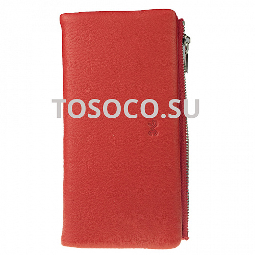 j-1013-2 red кошелек SMC натуральная кожа 10х20х2