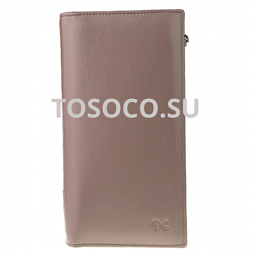 j-1010-6 pink кошелек SMC натуральная кожа 9х19х2