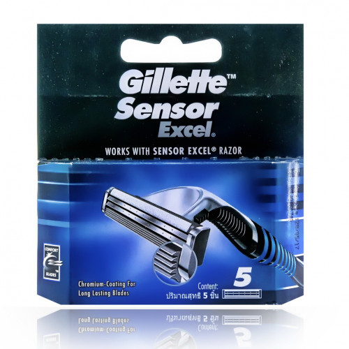 Gillette Sensor Excel (5шт) RusPack orig