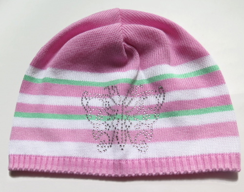 Детская шапка Skiki Бабочка SKK-17D-PNK1, розовый