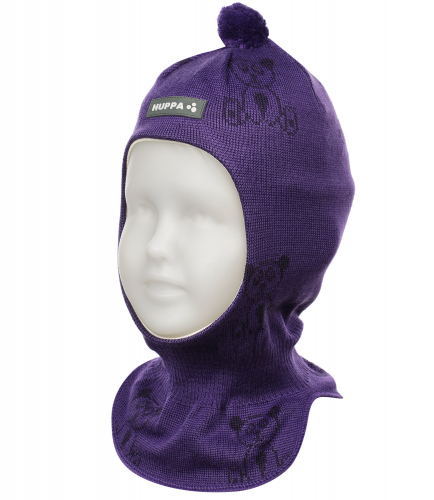 Шапка-шлем Huppa KELDA HP-85120000-70153, фиолетовый