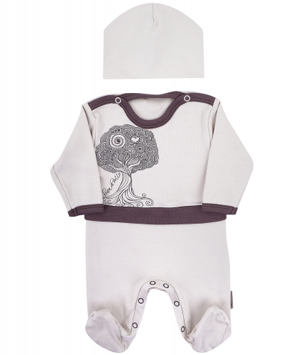 Комплект одежды для малыша Linea di sette LIA-43002, бежевый