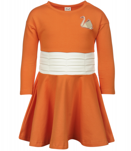 Платье Ёмаё EM-12-502-TIKVA, оранжевый