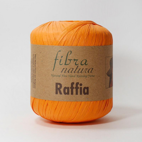 Пряжа Raffia (Раффия) Fibranatura 116-19 оранж