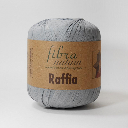 Пряжа Raffia (Раффия) Fibranatura 116-11 серый