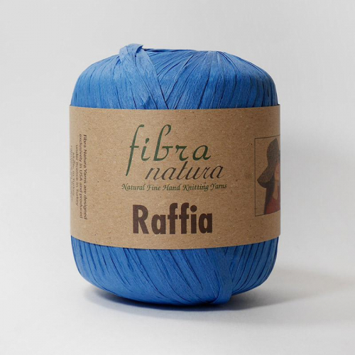 Пряжа Raffia (Раффия) Fibranatura 116-10 голубой