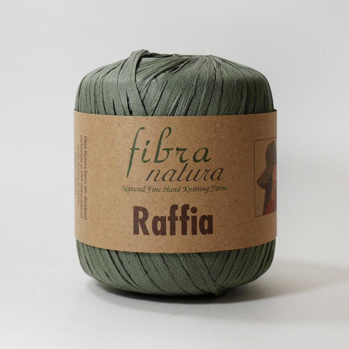 Пряжа Raffia (Раффия) Fibranatura 116-05 зелен