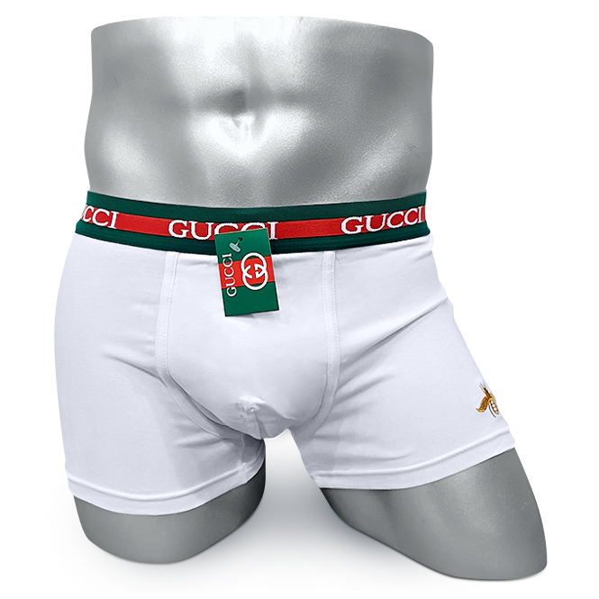 Мужские трусы Gucci белые G03