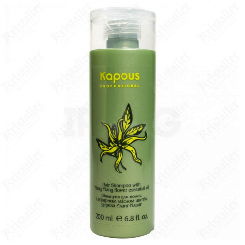 Шампунь для волос с эфирным маслом цветка дерева иланг-иланг