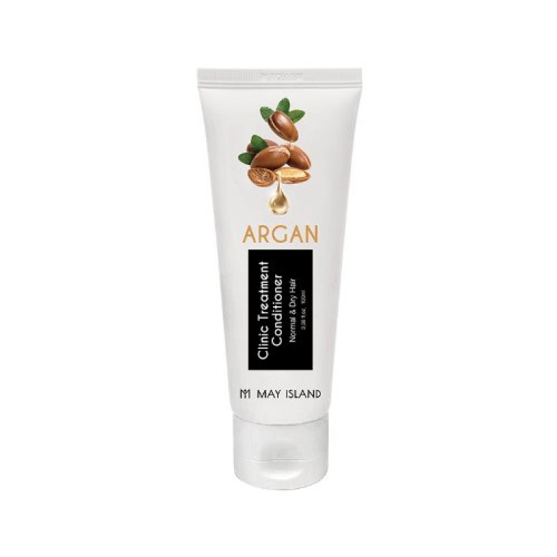May Island Argan Clinic Treatment Conditioner - Восстановительный кондиционер маска-ополаскиватель для волос с аргановым маслом 100мл